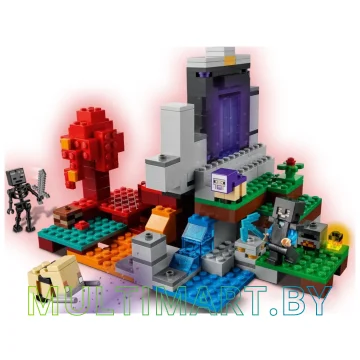 Конструктор LEGO Minecraft 21172 Разрушенный портал картинка 4